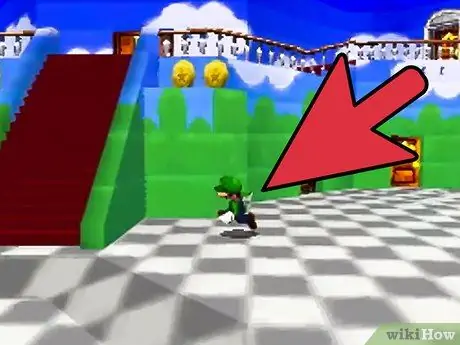 Вземете Wario в Super Mario 64 DS Стъпка 3