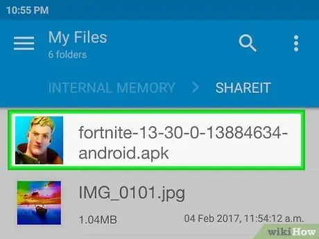 Fortnite'ı Chromebook Adım 15'te indirin