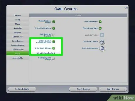 Download tilpasset indhold på Sims 4 Trin 8