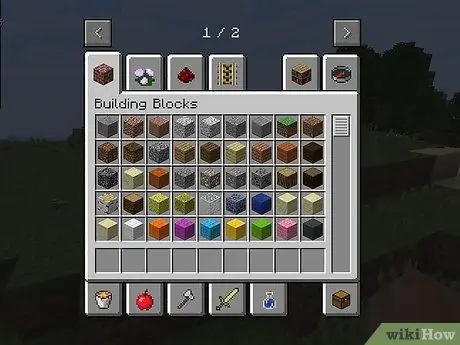 Vyrobte si auto v Minecrafte, krok 2