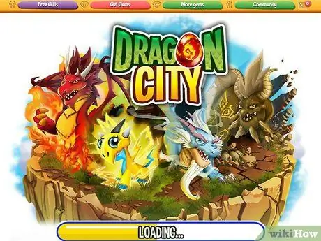 Izveidojiet nindzju pūķi Dragon City 1. darbībā