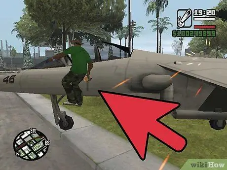 Leťte Hydra Jet v San Andreas Krok 2