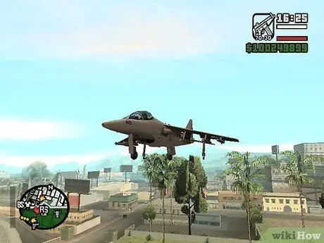 Terbang Jet Hydra di San Andreas Langkah 4