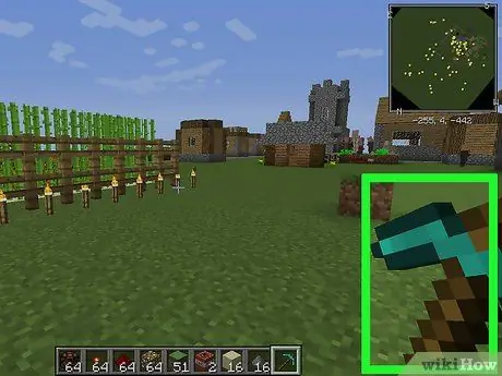 ค้นหาทองคำใน Minecraft ขั้นตอนที่ 1