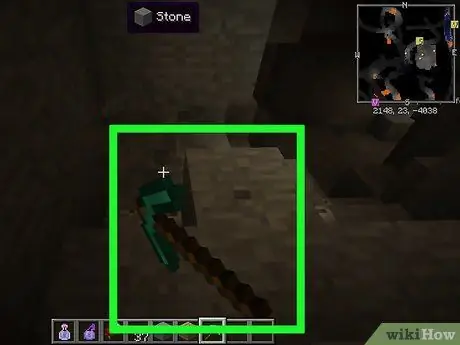 Keresse meg az aranyat a Minecraft 2. lépésében