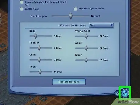 منع الشيخوخة في لعبة The Sims الخطوة 10