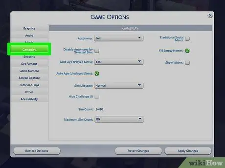 Αποτρέψτε τη γήρανση στο The Sims Βήμα 2