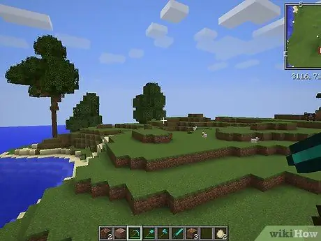 Pronađite selo u Minecraftu, korak 36