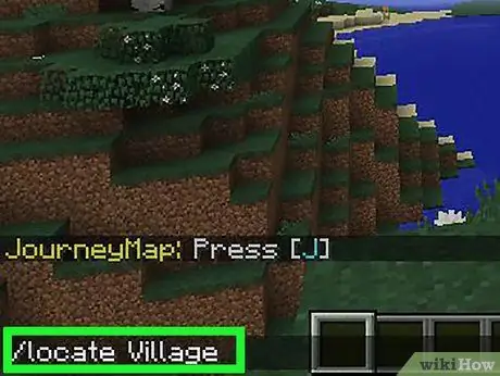 Nájdite dedinu v Minecrafte, krok 5