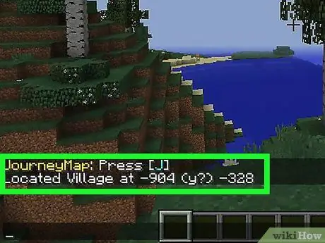 Trouver un village dans Minecraft Étape 6