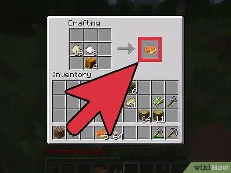 Maak pampoenpastei in Minecraft Stap 6