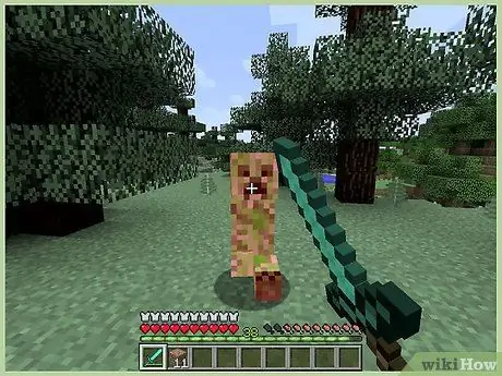 Kill a Creeper in Minecraft Step 16