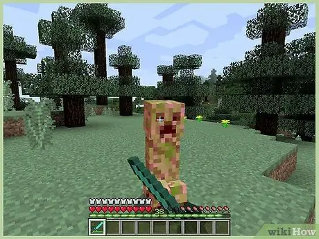 Tapa Creeper Minecraftissa Vaihe 17