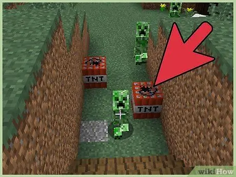 Dood een Creeper in Minecraft Stap 6