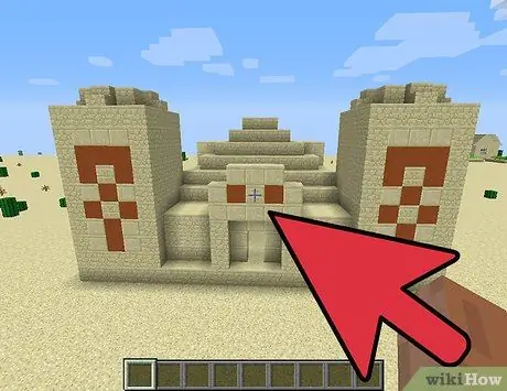 Pata Hekalu la Jangwa katika Minecraft Hatua ya 3