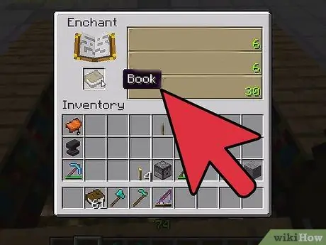 Usa i libri incantati in Minecraft Passaggio 4