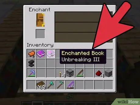 ใช้หนังสือที่มีเสน่ห์ใน Minecraft ขั้นตอนที่ 5