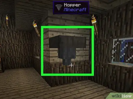 Verwenden Sie einen Hopper in Minecraft Schritt 10