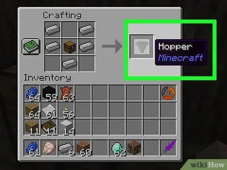 Օգտագործեք Hopper Minecraft- ում Քայլ 7