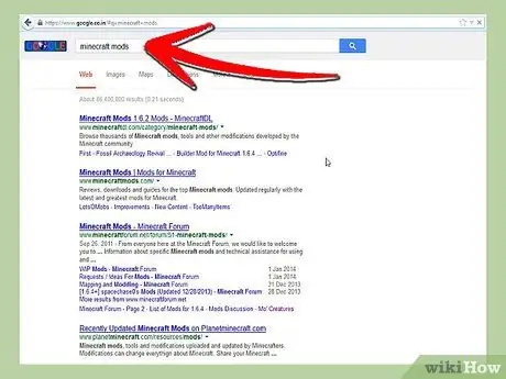 Maghanap ng Mga Mod para sa Minecraft Hakbang 2