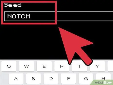 Kasutage seemneid Minecraft PE -s 5. samm
