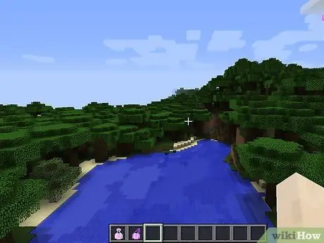 מצא סליים בשלב Minecraft שלב 1