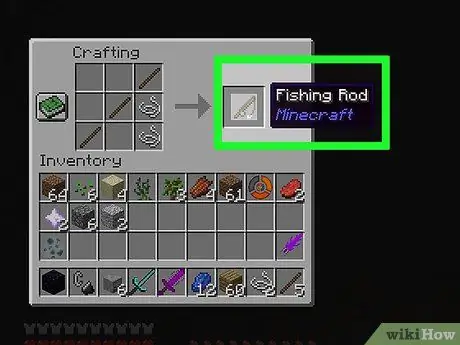 Crea una canna da pesca in Minecraft Passaggio 37