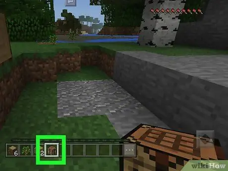 Minecraftis saate söe asemel söe. 23. samm