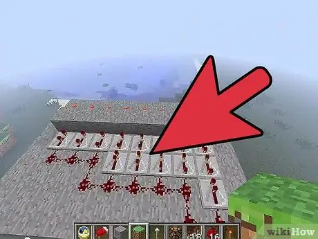 Minecraft- ում Redstone լամպ պատրաստեք Քայլ 1