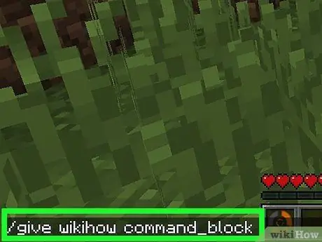 Zdobądź bloki poleceń w Minecraft Krok 10