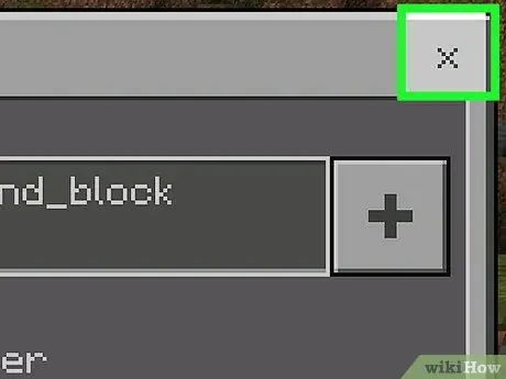 Få kommandoblock i Minecraft Steg 33