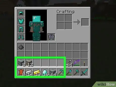 Gumawa ng Armour sa Minecraft Hakbang 2