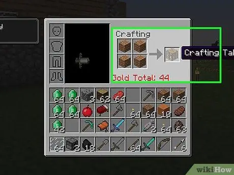 Mga Item sa Craft sa Minecraft Hakbang 4