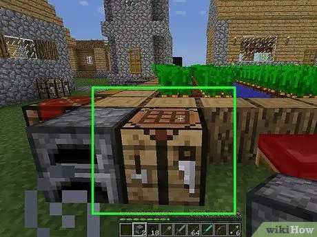 Minecraft Step 5. में क्राफ्ट आइटम