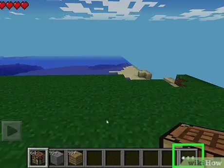 Minecraft Step 9. में क्राफ्ट आइटम्स