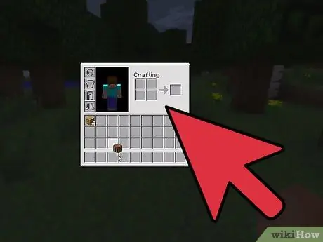 Make a Crafting Table in Minecraft Step 3