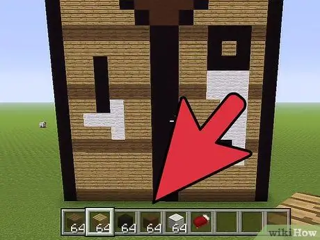 Izveidojiet izstrādājumu galdu Minecraft 4. solī