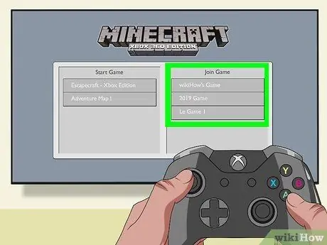 العب Multiplayer على Minecraft Xbox 360 الخطوة 17