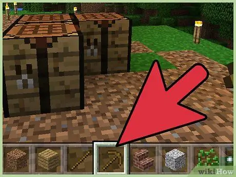 Minecraft Step 17. पर एक पिकैक्स बनाएं