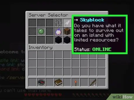 Spela SkyBlock i Minecraft Steg 19