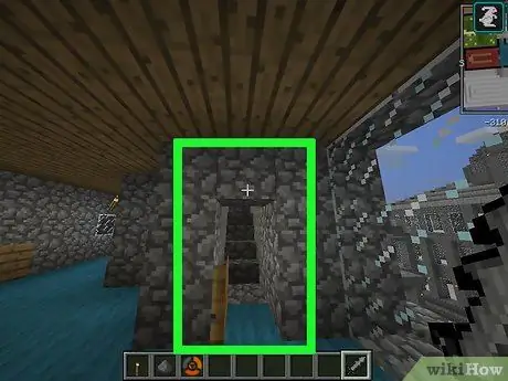 Ua Tsev fuabtais hauv Minecraft Kauj Ruam 12