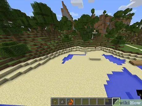 สร้างปราสาทใน Minecraft ขั้นตอนที่ 3