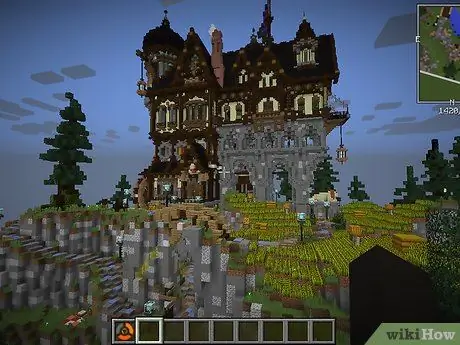 Faire un château dans Minecraft Étape 5