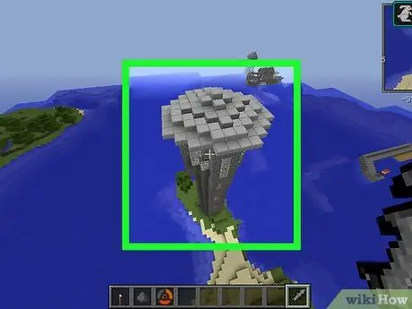 สร้างปราสาทใน Minecraft ขั้นตอนที่ 6