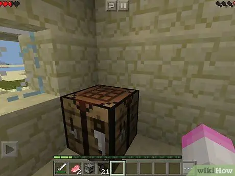 Jedzte v Minecraft PE, krok 16