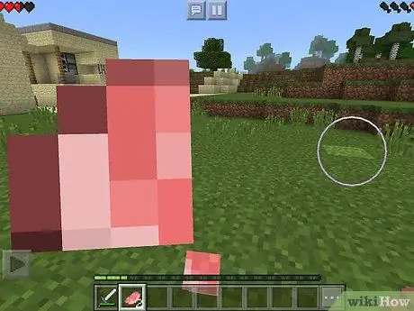 Jezte v Minecraft PE, krok 7