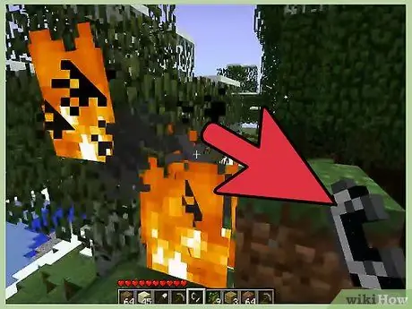 Maak vuursteen en staal in Minecraft Stap 8