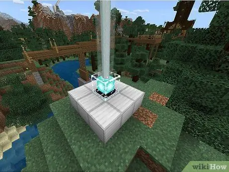 Machen Sie ein Beacon in Minecraft Schritt 1