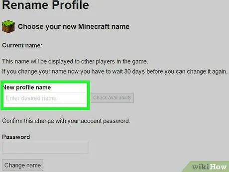 Baguhin ang Iyong Minecraft Username Hakbang 9