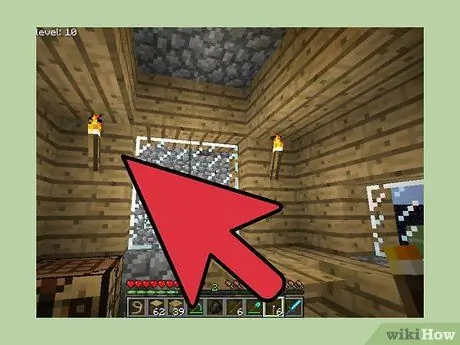 Sukurkite degiklį „Minecraft“11 veiksme